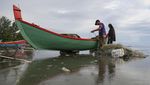 Jaring Asa di Pantai Ujong Pancu Aceh