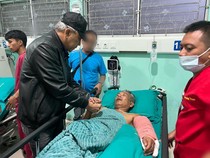 Jaksa dan Pegawai Kejari Deli Serdang Bersimbah Darah Dibacok OTK