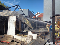 Kebakaran Rumah di Jalan Mappaodang Makassar, 7 Armada Damkar Dikerahkan