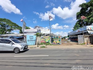 Kondisi Lahan BMKG yang Diduduki GRIB Jaya di Tangsel, Ada Jual Hewan Kurban