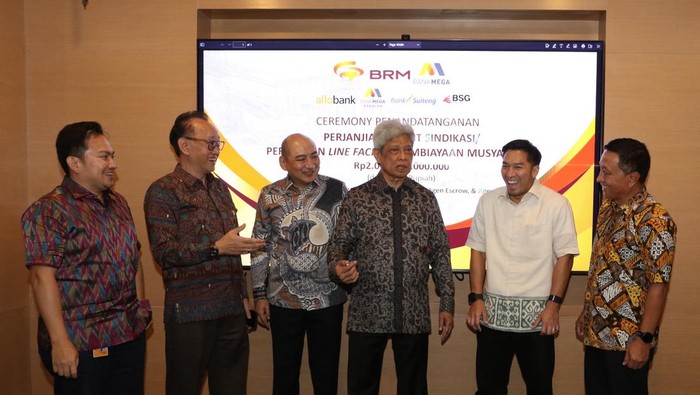 Konsorsium Bank Mega salurkan pinjaman ke Bumi