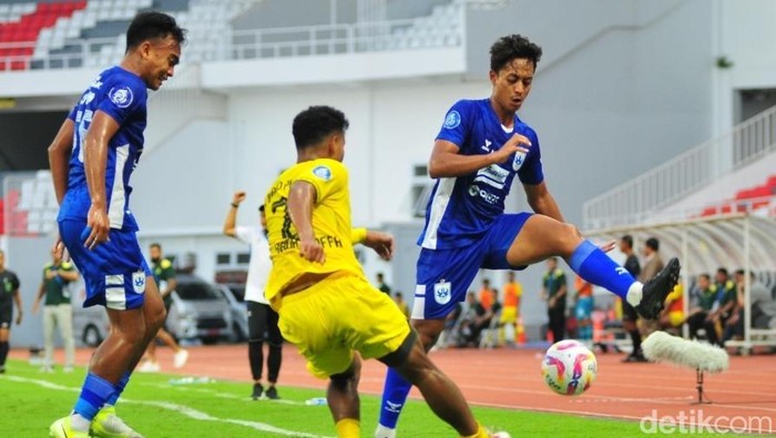Laga PSIS lawan Barito Putera di Stadion Jatidiri Semarang, Sabtu (24/5/2025).