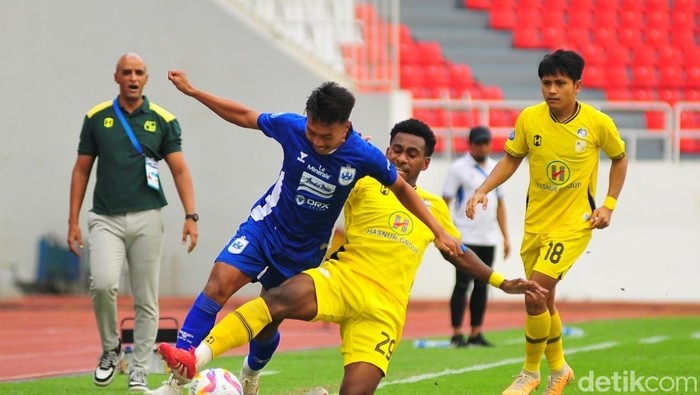 Laga PSIS vs Barito Putera di Stadion Jatidiri, Semarang, Sabtu (24/5/2025).