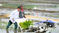Seusai tanam padi bersama petani, Menteri Pertanian Andi Amran Sulaiman menyampaikan kabar menggembirakan terkait cadangan beras pemerintah (CBP) yang per 24 Mei 2025 pukul 12.00 WIB telah menyentuh angka 3.900.826 ton. Capaian ini menunjukkan kekuatan ketahanan pangan nasional yang semakin solid berkat sinergi dan kerja keras lintas sektor.