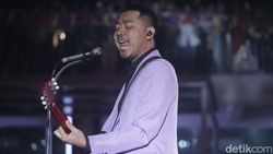 Pamungkas Tampil Menghibur di Pencanangan HUT Ke-498 Jakarta