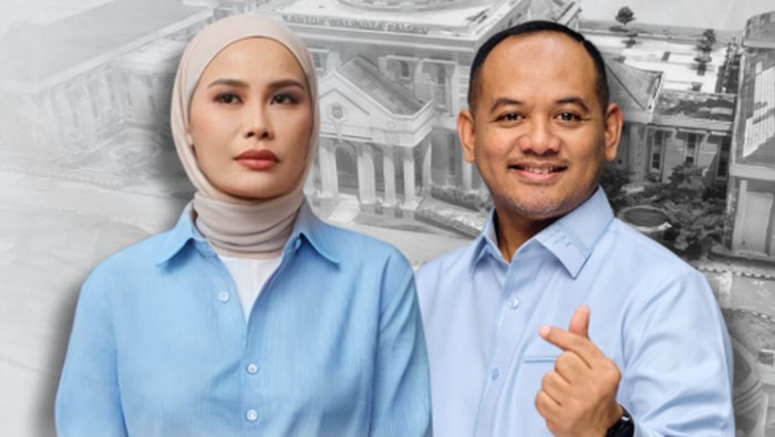 Paslon Pilkada Palopo nomor urut 4, Naili Trisal-Akhmad Syarifuddin (Ome).