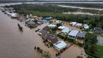 Penampakan dari Udara Banjir Besar Terjang Australia