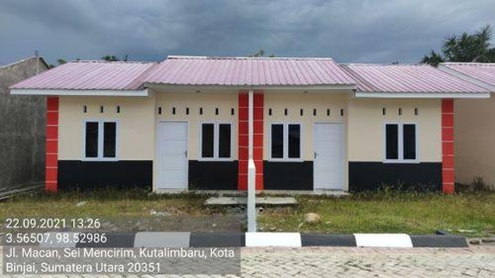 Penampakan rumah di Graha Indah Mencirim