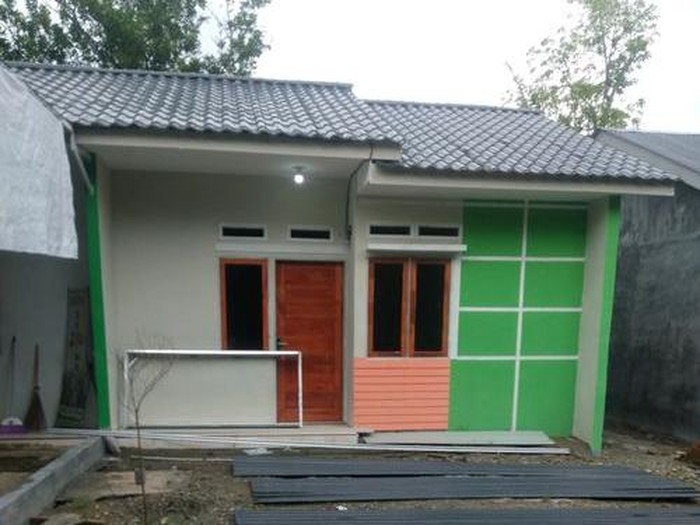 Penampakan rumah di Griya Belimbing Mencirim