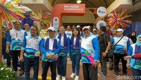 Pencanangan HUT Ke-498 Kota Jakarta Berkolaborasi dengan detikcom yang didukung oleh MRT Jakarta, Transjakarta, PAM Jaya dan PT Bank DKI.