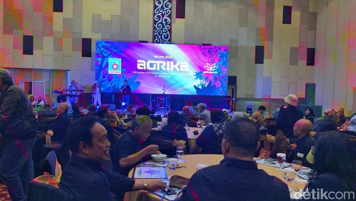Reuni Mapala Agrika di Jogja, Sabtu (24/5/2025).