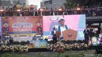 Gubernur Jakarta Pramono Anung secara resmi mencanangkan HUT ke-498 Kota Jakarta. Selain itu, Pramono juga mencanangkan revitalisasi Blok M Hub.