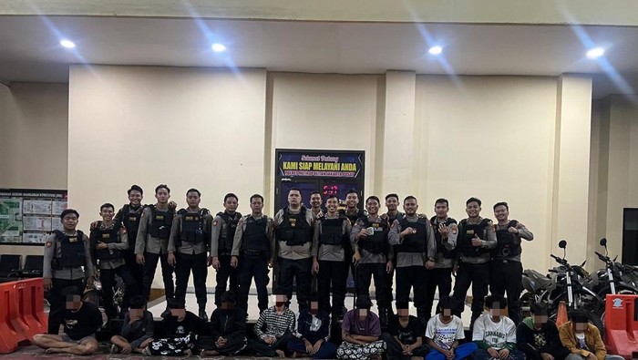 12 pelajar hendak tawuran ditangkap di Jakpus