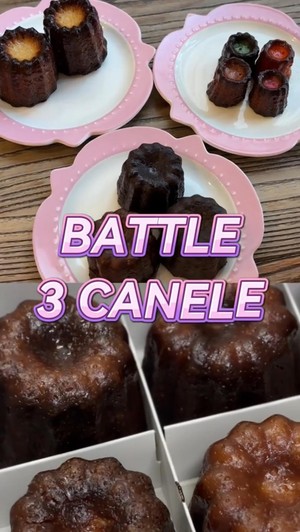 Video Review Battle 3 Canele Prancis, Mana yang Lebih Enak?