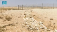 Membentang dari Kufah di Irak ke Makkah lewat Rafha di Wilayah Perbatasan Utara Saudi, jalan ini memfasilitasi perjalanan jemaah haji melintasi gurun tandus.  Foto: Saudi Press Agency