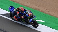 Fabio Quartararo bahkan berhasil unggul lima detik dari pesaing terdekatnya, Marco Bezzecchi, hingga memasuki lap ke-12. (Foto: dok. Yamaha Motor Racing Srl)