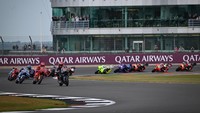 Race sempat diulang kembali setelah ada insiden oli di trek pada lap kedua,. Fabio Quartararo selanjutnya tetap mampu memimpin balapan. (Foto: dok. Yamaha Motor Racing Srl)