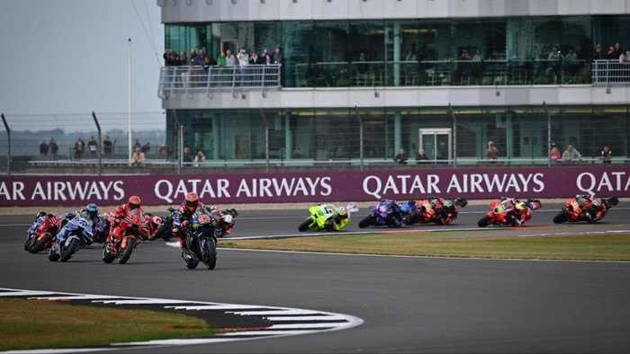Fabio Quartararo di MotoGP Inggris 2025