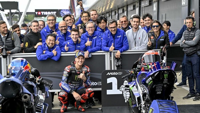 Fabio Quartararo jadi yang tercepat di sesi kualifikasi MotoGP Inggris 2025