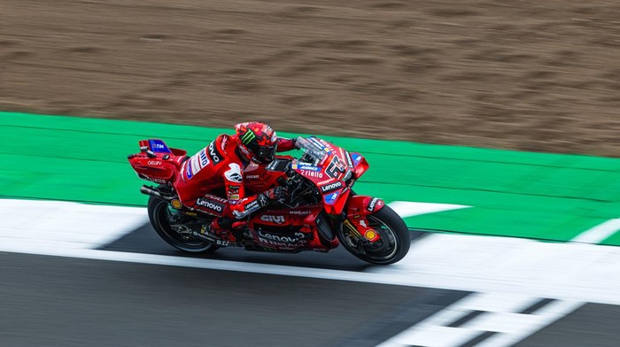 Francesco Pecco Bagnaia di MotoGP Inggris 2025