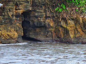 Seperti Ini Wujud Gua Tempat Persinggahan Ratu Laut Selatan