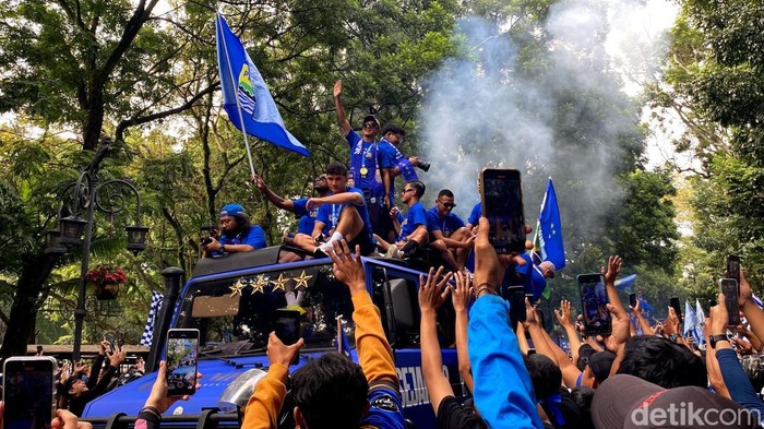 Konvoi Persib Juara, Minggu (25/5/2025). Konvoi Persib Juara, Minggu (25/5/2025).
