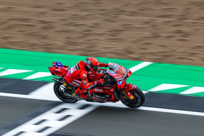 Marc Marquez di MotoGP Inggris 2025