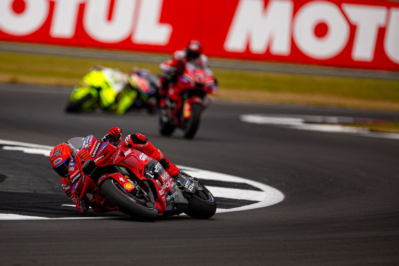 Marc Marquez di MotoGP Inggris 2025