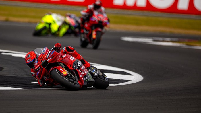 Marc Marquez di MotoGP Inggris 2025