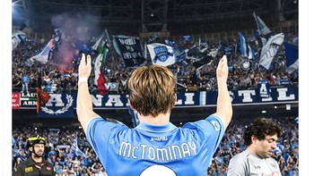 Scott McTominay yang paling bersinar, menjadi pemain terbaik di Napoli dan membawa mereka Scudetto di Seria A. Foto: X.com