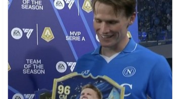 McTominay meraih gelar Player of the Season di Serie A. Foto: X.com