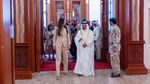 Momen Menteri Keamanan Dalam Negeri AS Kristi Noem Kunjungi Bahrain