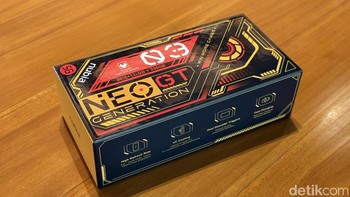 Kotak kemasan Nubia Neo 3 GT tampil menarik. Foto: Adi Fida Rahman/detikINET