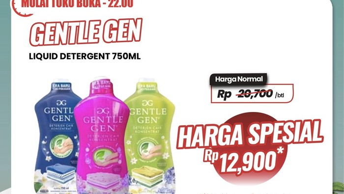 Promo Deterjen di Transmart Full Day Sale.