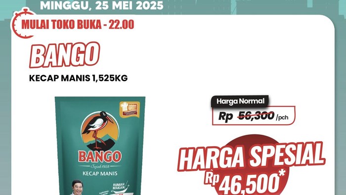 Promo Kecap di Transmart Full Day Sale