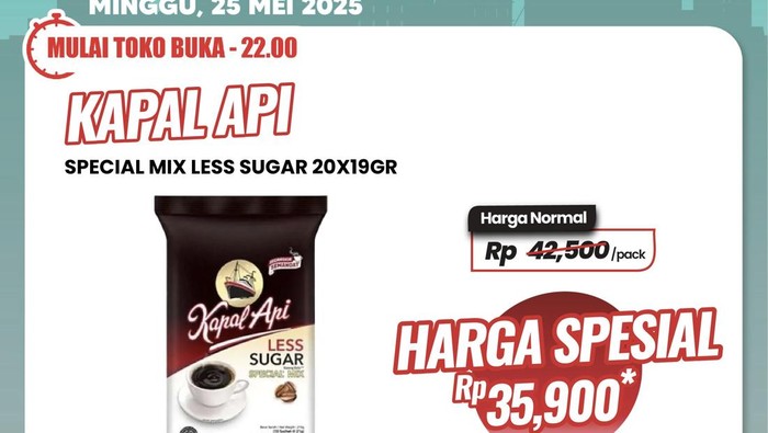 Promo Kopi di Transmart Full Day Sale