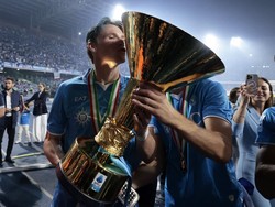 Scott McTominay, eks Manchester United sudah bawa Napoli raih titel Scudetto musim 2024/2025 kemarin (REUTERS/Remo Casilli)