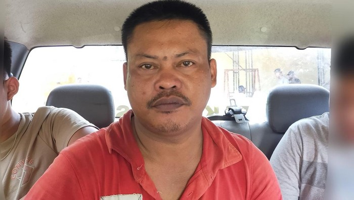Tampang Nopri anggota Orma pembunuh Aipda Hendra anggota Polres Muaro Jambi