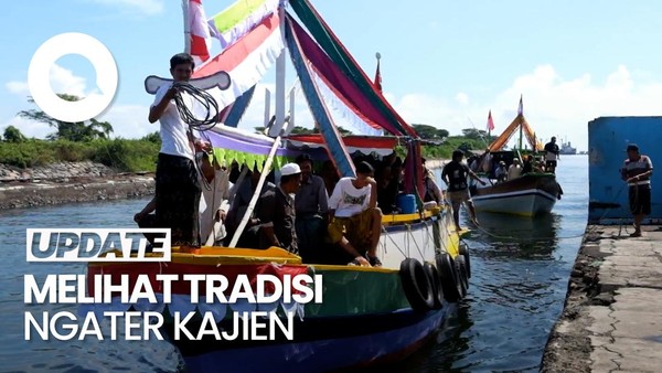 Video: Tradisi Ngater Kajien, Antar Jemaah Haji Naik Kapal Hias