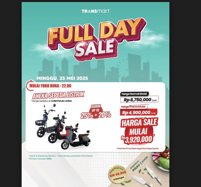 Transmart Full Day Sale