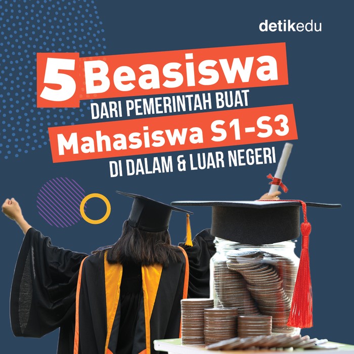 5 Beasiswa dari Pemerintah buar Mahasiswa S1-S3 di dalam dan luar negeri