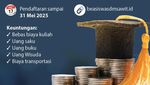 Infografis: 5 Beasiswa Pemerintah buat Mahasiswa S1-S3, Buat Kuliah di Dalam & LN