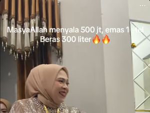 Viral Seserahan Nikah Uang Tunai Rp 500 Juta Hingga Beras 300 Liter di Sulsel