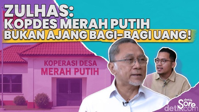 Jawaban Zulhas Soal Gaji Pegawai Kopdes Merah Putih