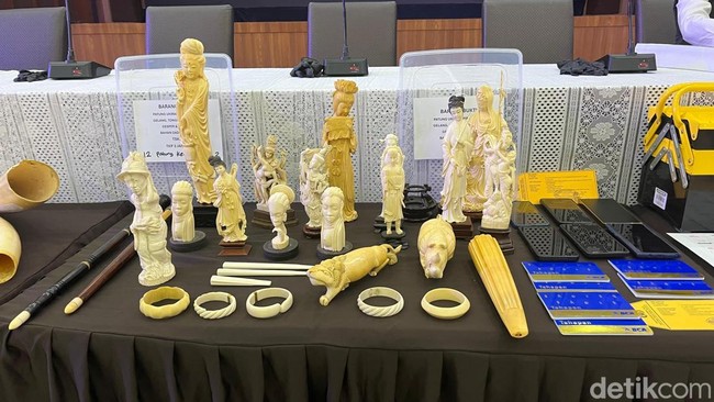 4 Fakta Pipa Rokok hingga Ukiran Gading Gajah Rp 2,3 M Dibongkar