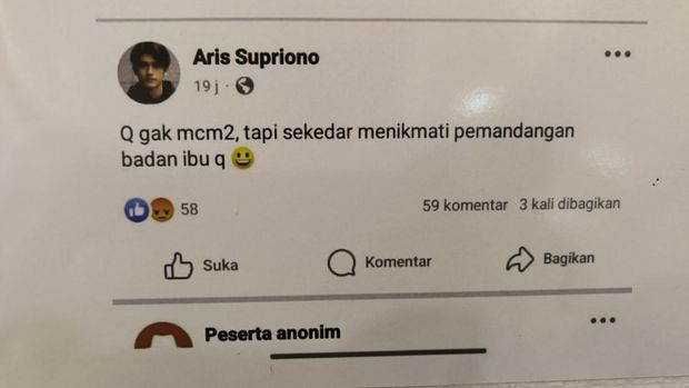 Grup FB Cinta Sedarah yang bikin heboh warga Gresik.