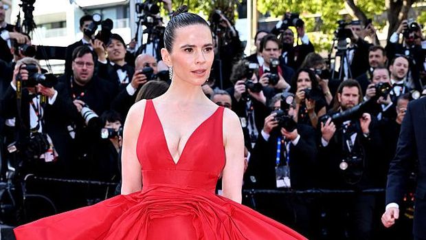 CANNES, FRANCE - MAY 14: Hayley Atwell attends the 