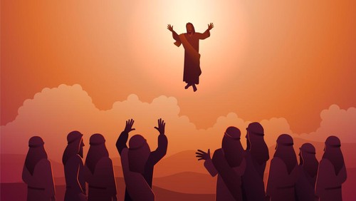 ILUSTRASI KENAIKAN YESUS KRISTUS.