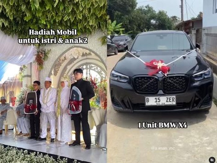 Pembawa acara ini mengunggah momen saat memandu acara perayaan ulang tahun pernikahan. Suami memberikan kado yang mewah untuk istri dan anaknya. Postingan pernikahan di Subang, Jawa Barat itu langsung viral di Instagram.