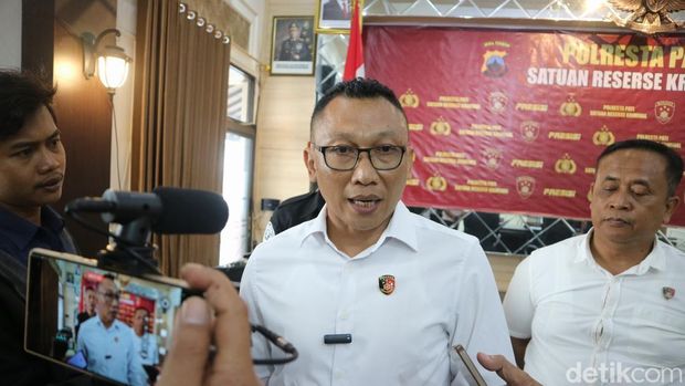 Kasat Reskrim Polresta Pati, AKP Heri Dwi Utomo ditemui di Polresta Pati, Senin (26/5/2025).